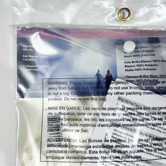 Elsa child wig - Picture 8 of 8